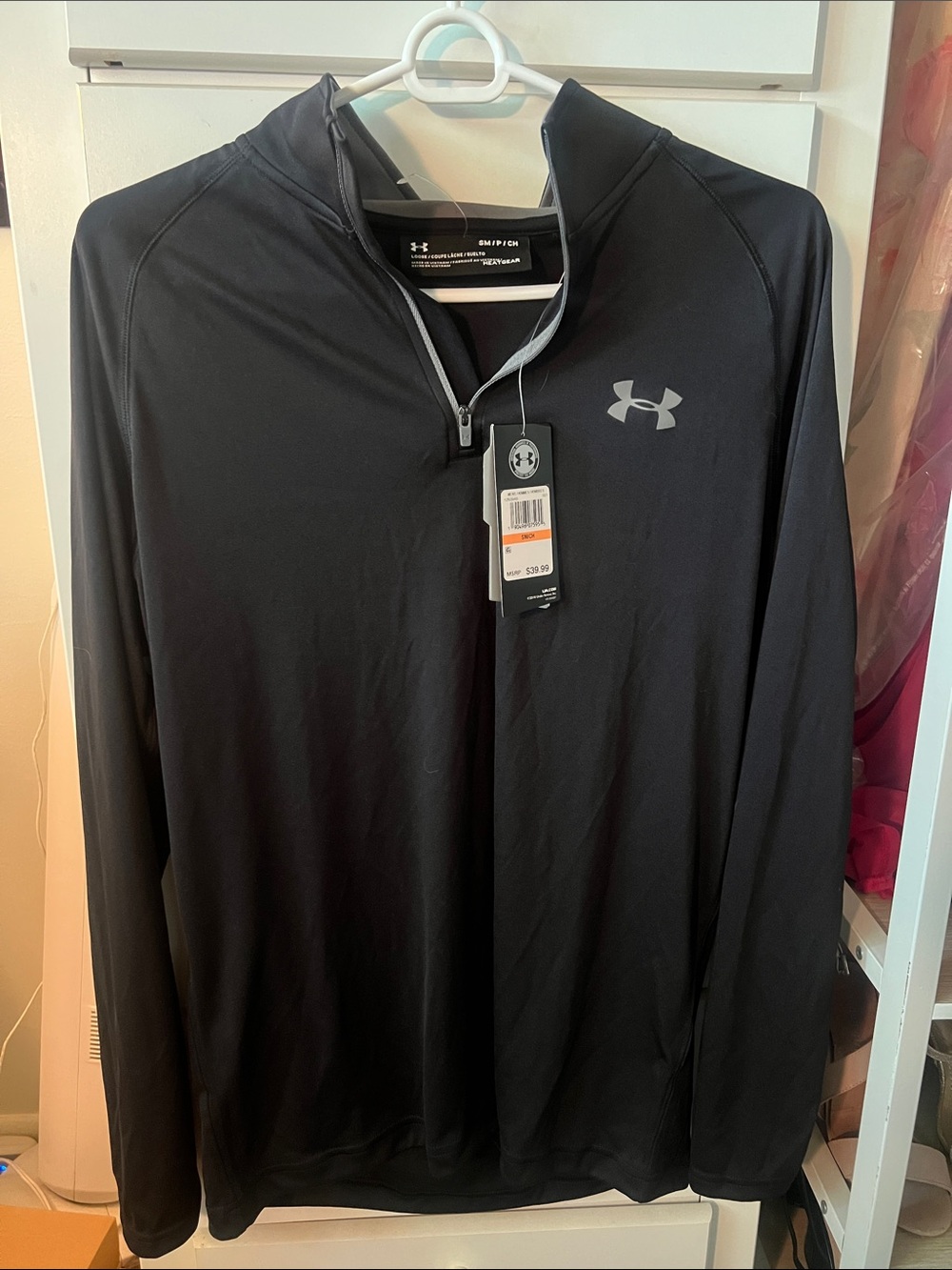 Under Armour Black Men’s Quarter-Zip Performance Jacket